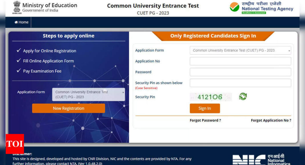 CUET PG 2023 registration closes tomorrow, apply here