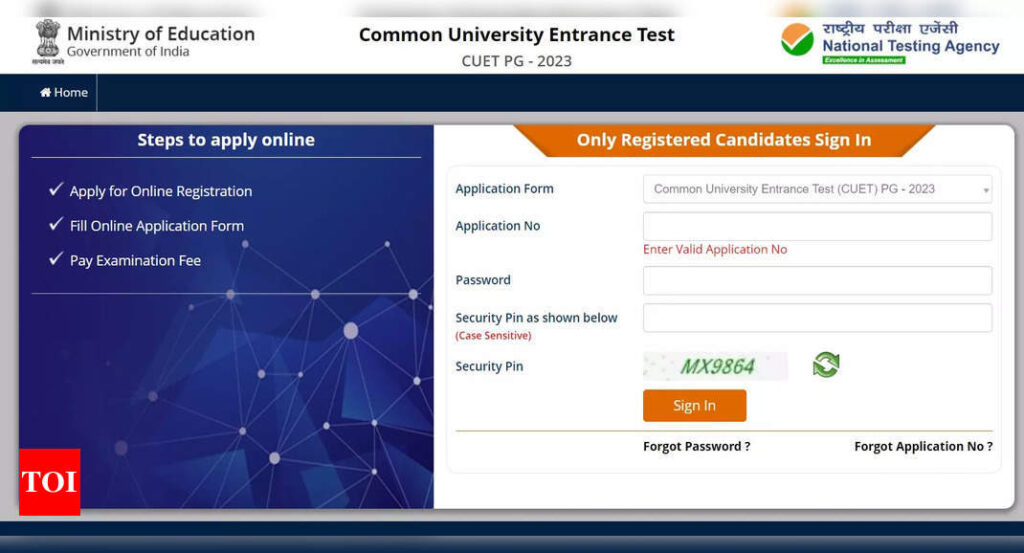 CUET PG Exam City Slip 2023 releasing tomorrow on cuet.nta.nic.in, download link here