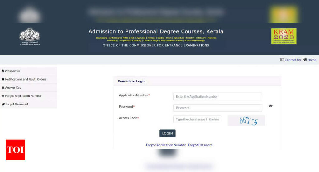 KEAM 2023 Answer Key: KEAM 2023 answer key released on cee.kerala.gov.in, download link here