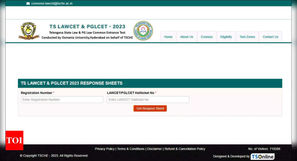 TS LAWCET 2023 Answer Key released on lawcet.tsche.ac.in, objection window open till May 31