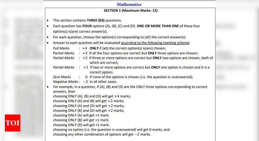 JEE Advanced 2023 Question Paper: Download Paper-I and Paper-II here