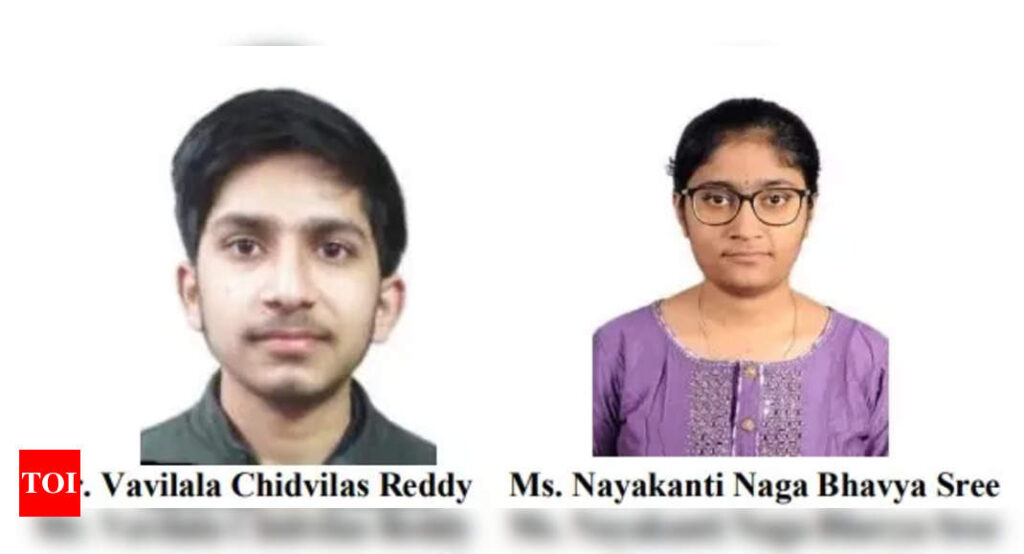 JEE Advanced Toppers List 2023: VC Reddy tops Advanced 2023, complete list here