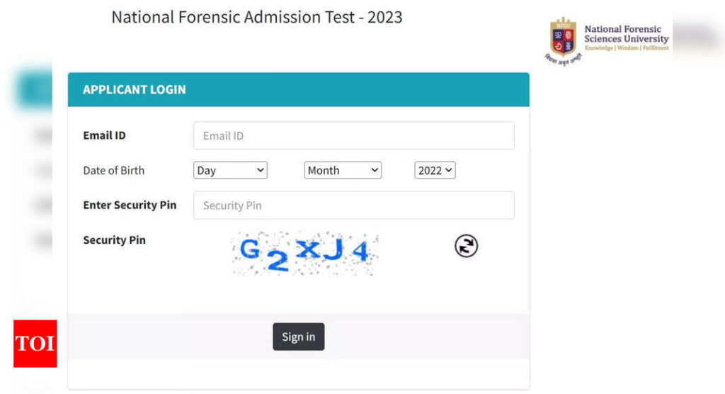 NFAT 2023 city intimation slip released on nat.nta.ac.in, direct link here