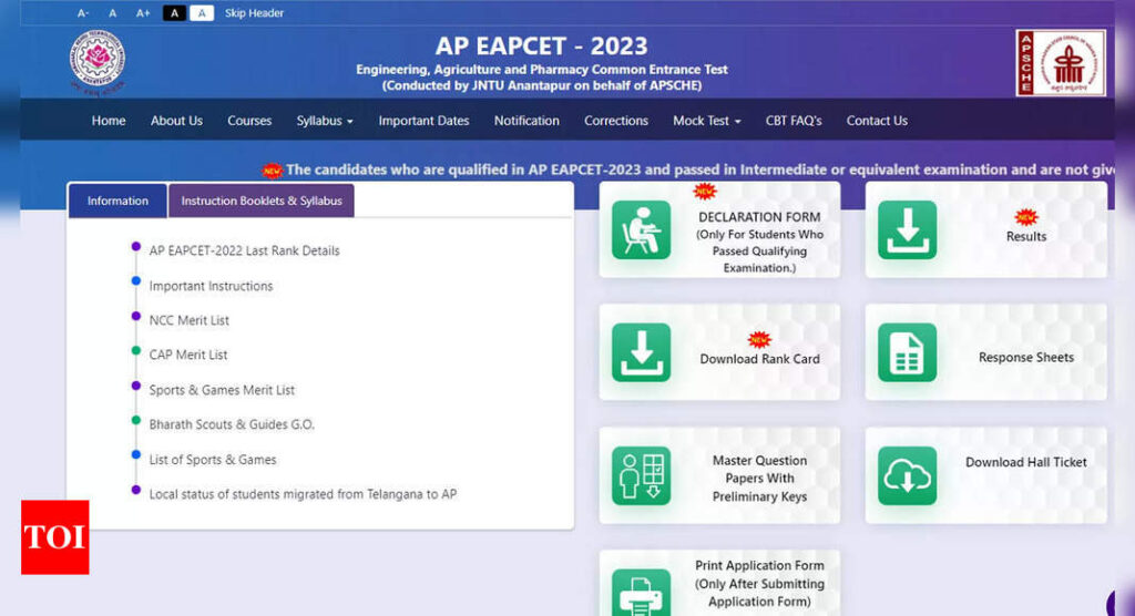 AP EAMCET/EAPCET Counselling 2023 registration begins; apply here