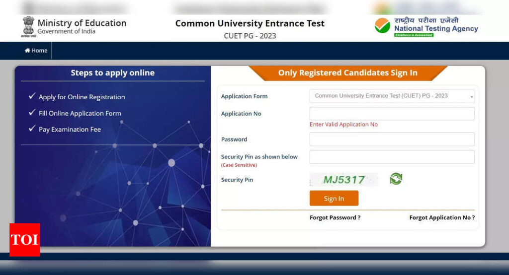 CUET PG 2023 Answer Key objection window extended, apply till 11 PM today