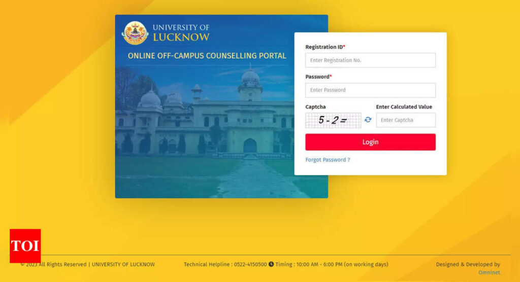 Lucknow University UG Admission 2023: BCA and 5-Year LLB Merit List Released, Choice Filling Process Commences