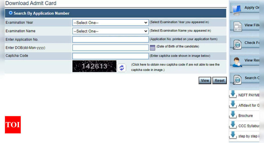 NIELIT CCC Admit Card for July 2023 released; Download here