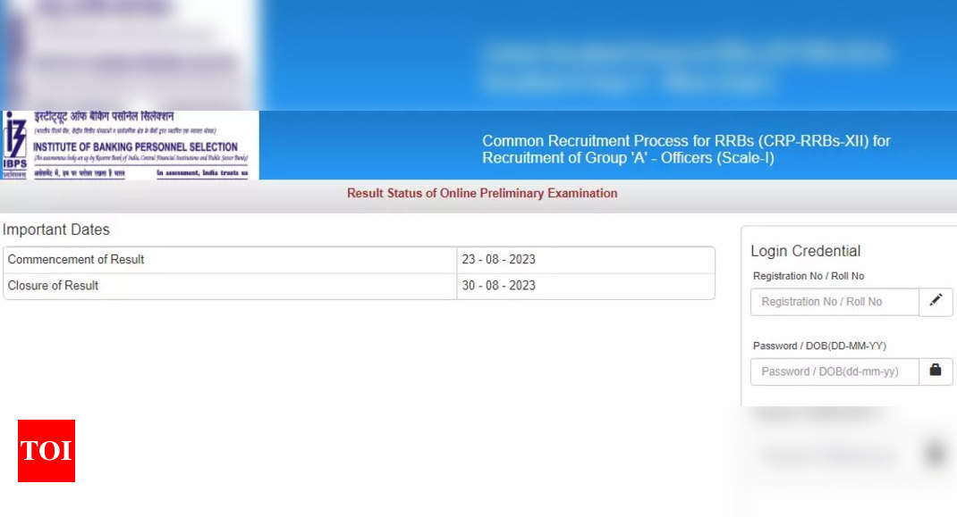 IBPS RRB PO Result 2023 Archives - What After College News