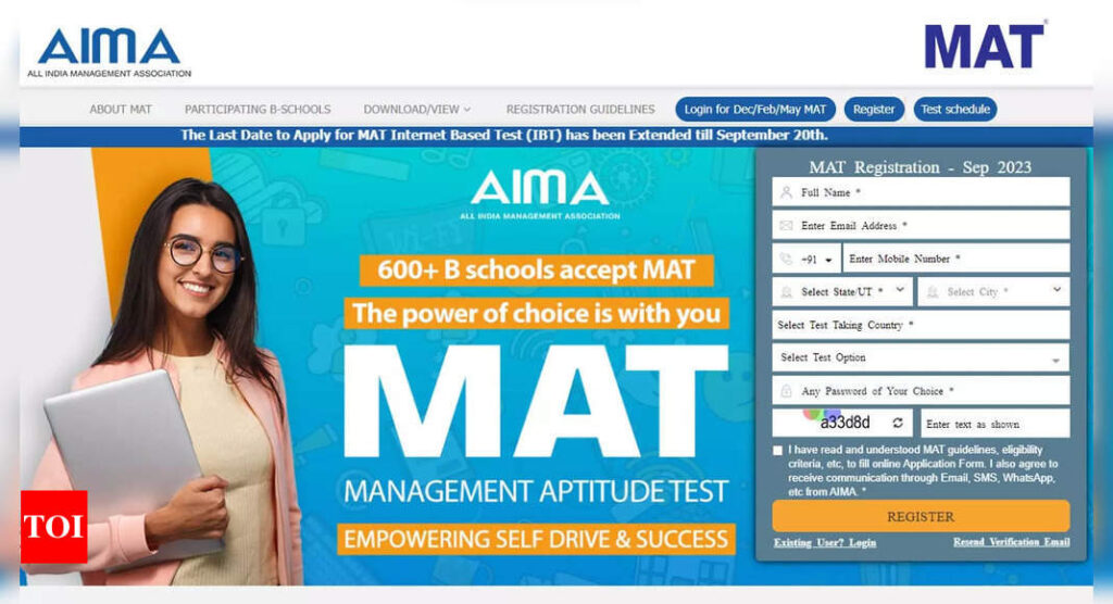 AIMA MAT September 2023 admit card released; download here