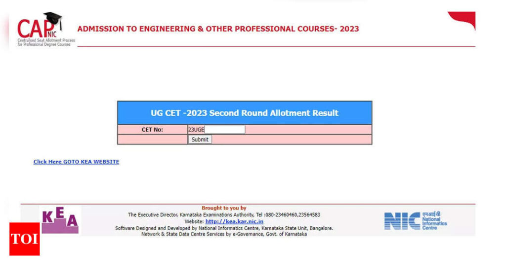 KCET 2023 Round 2 seat allotment results announced, fill choices by Sept 10