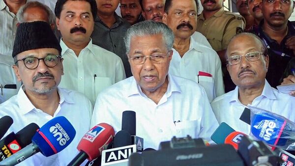 Kerala CM announces release of additional textbooks to include topics deleted from NCERT books (ANI)