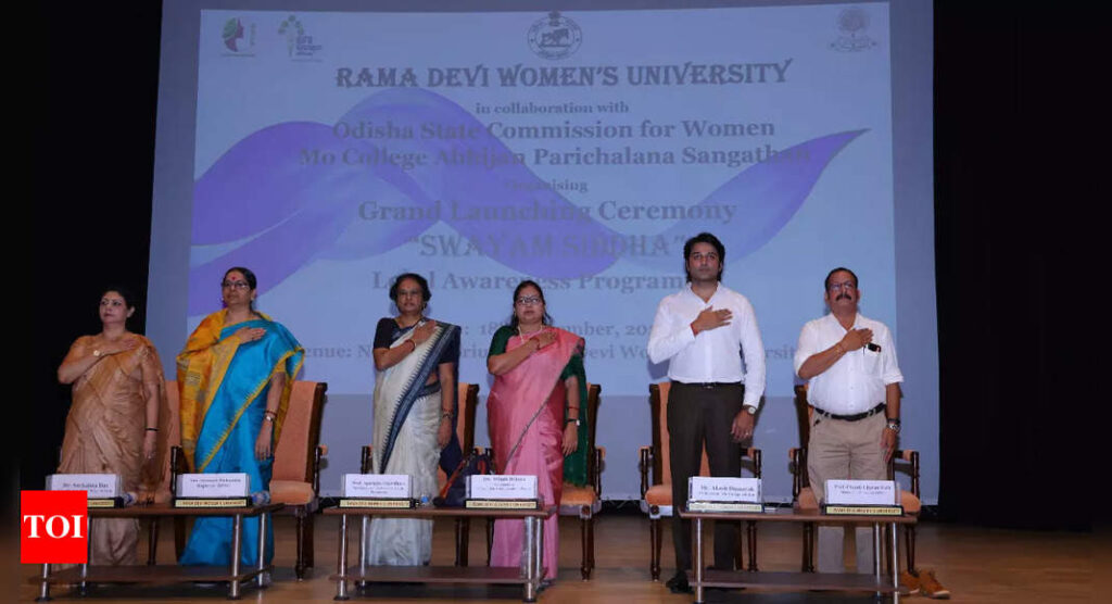 Legal awareness programme on women rights begins for students at Ramadevi Women's University Odisha