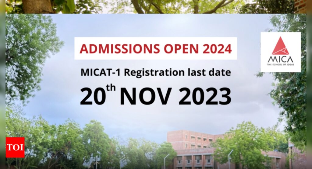 MICAT 2024: Notification released for management courses on mica.ac.in; Apply here