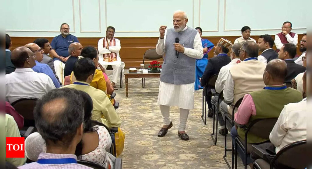 PM Modi praises teachers' vital role in shaping India's future