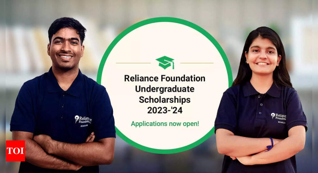 Reliance foundation scholarships open for applications, apply by Oct 15