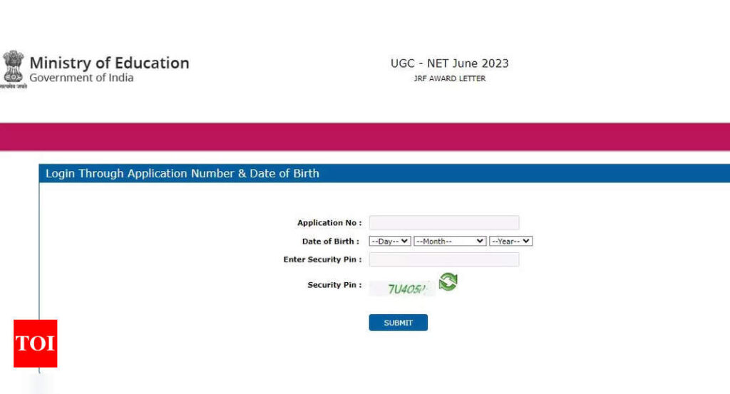 UGC NET June 2023 certificates, JRF award letters released on ugcnet.nta.nic.in