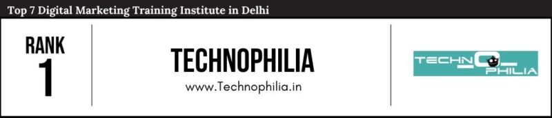 Rank 1 digital marketing training institute in delhi