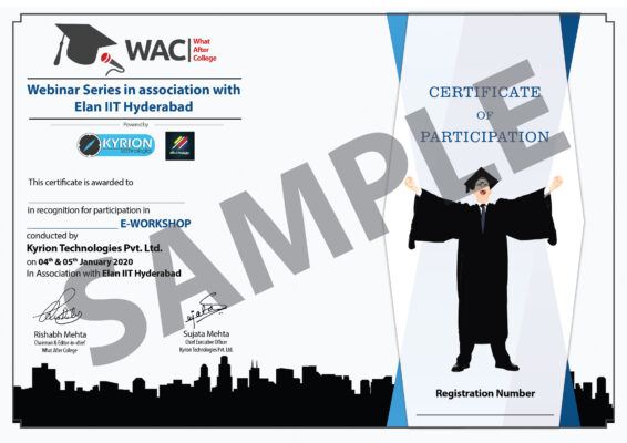 sample certificate