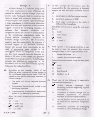 upsc question paper prelims 2015 II