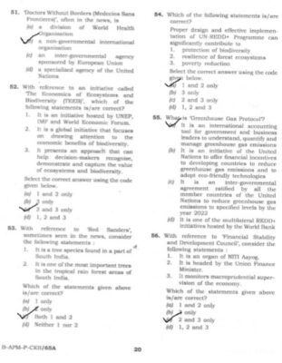 upsc question paper prelims 2016 1