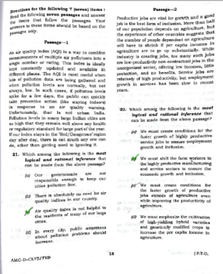 upsc question paper prelims 2017 II