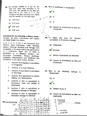upsc question paper prelims 2017 II