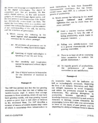 upsc question paper prelims 2017 II