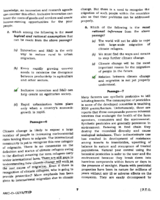 upsc question paper prelims 2017 II