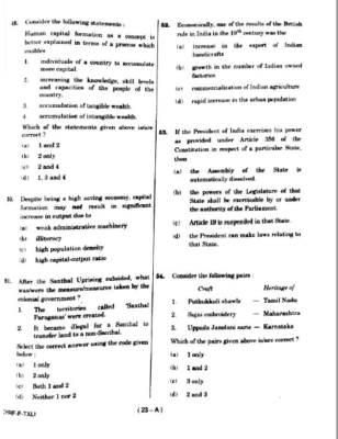 ​upsc question paper prelims 2018 1