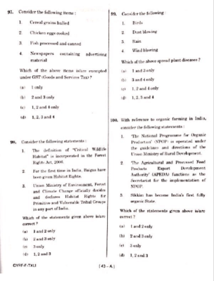 ​upsc question paper prelims 2018 1