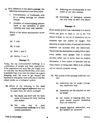 ​upsc question paper prelims 2018 II