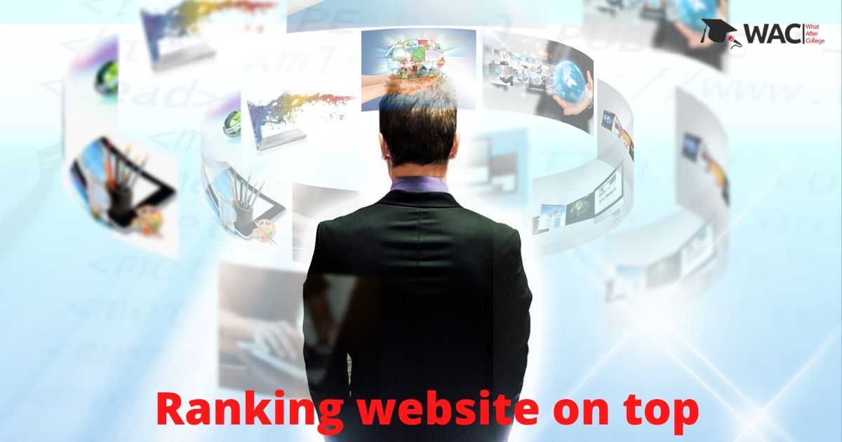 Ranking website on top