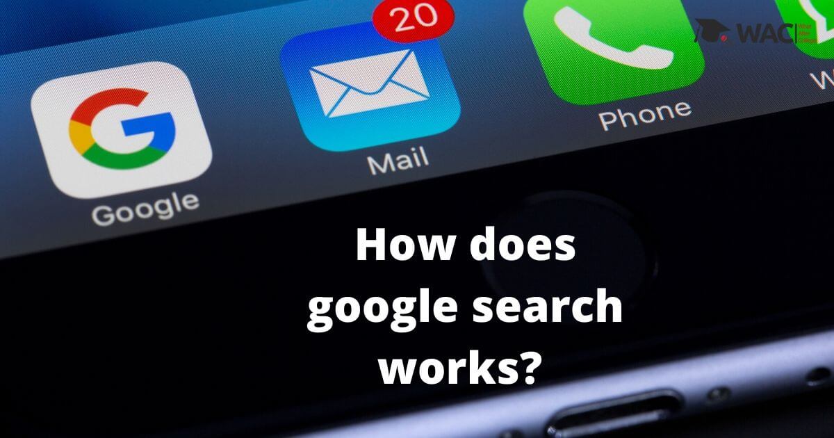 How does google search works