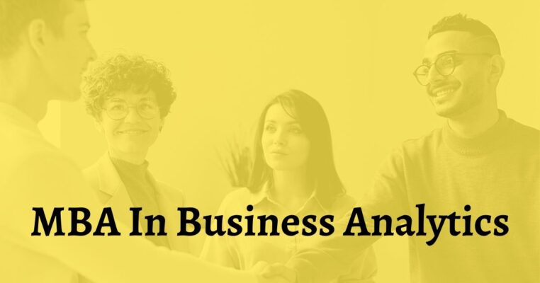 MBA in Business analytics