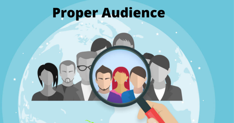 Proper audience