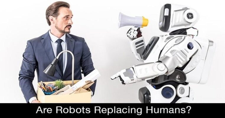 Robots replacing humans