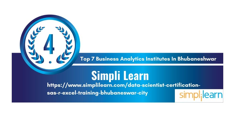 Top 7 Training Institutes of Business Analytics in Bhubaneshwar