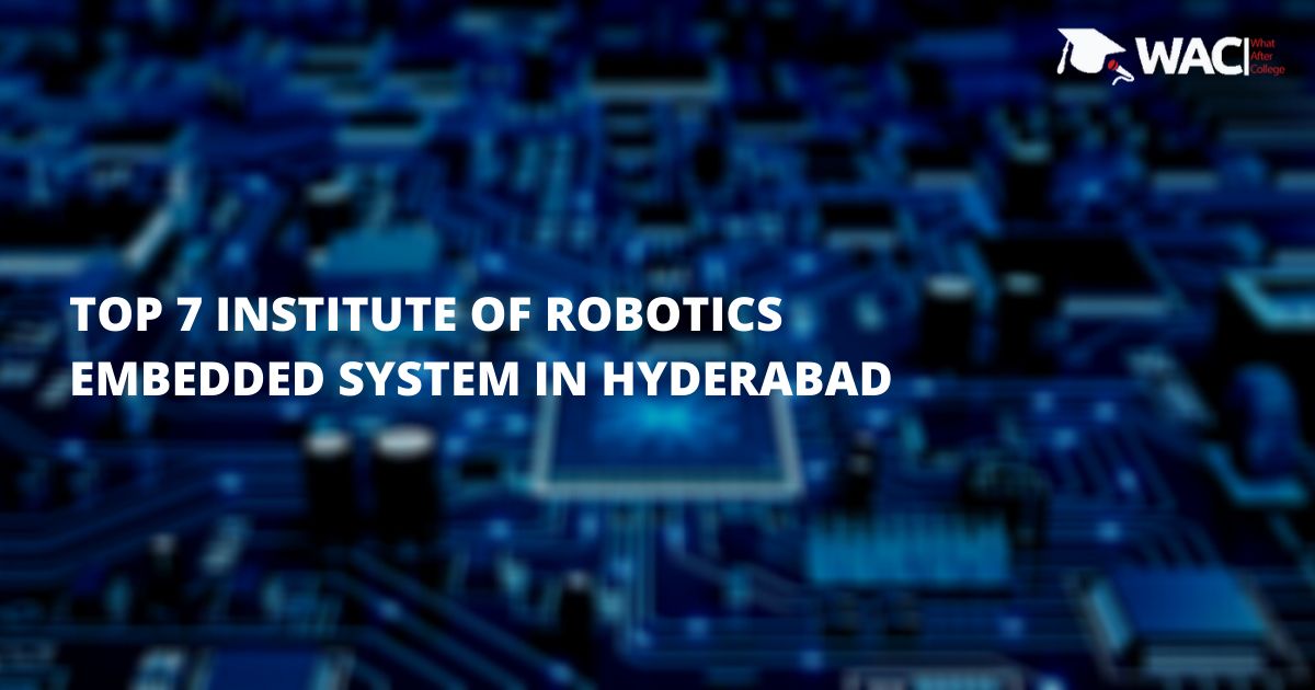 robotics and embedded systems institute in Hyderabad