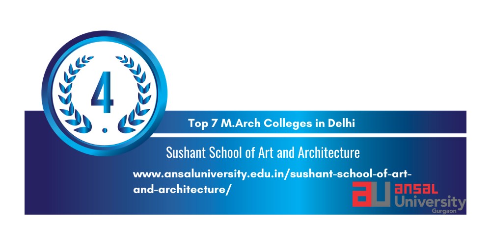 M.Arch colleges in Delhi