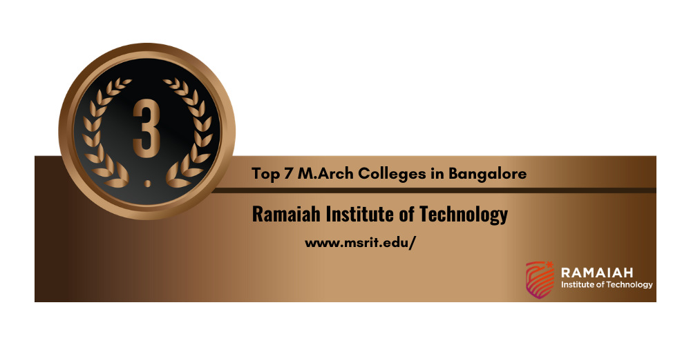 M.Arch colleges in Bangalore