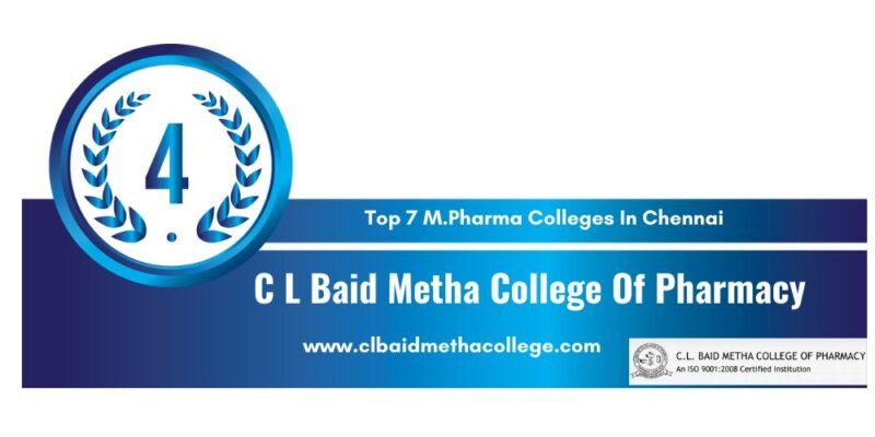 M.Pharma Colleges in Chennai