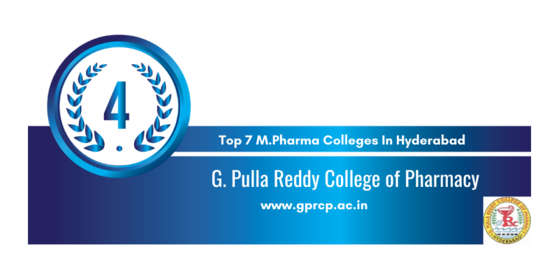 M.Pharma College in Hyderabad