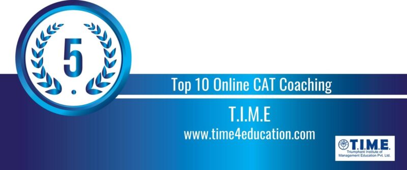 Rank 5 Top 10 Online CAT Coaching