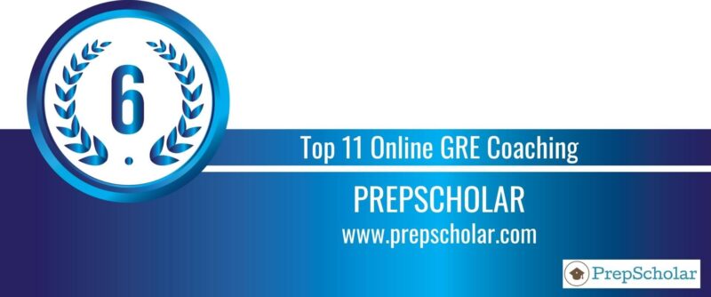 Rank 6 Top 11 Online GRE Coaching