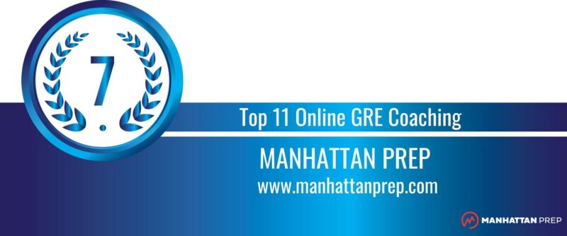 Rank 7 Top 11 Online GRE Coaching