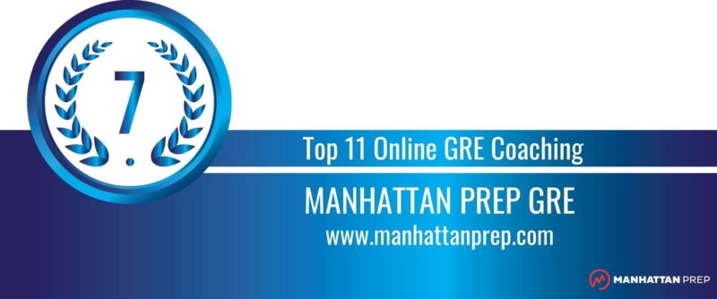 Rank 7 Top 11 Online GRE Coaching