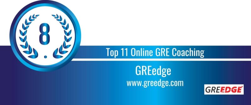 Rank 8 Top 11 Online GRE Coaching