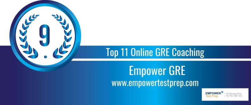 Rank 9 Top 11 Online GRE Coaching