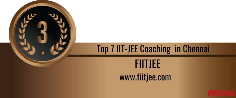 Rank 3 Top 7 IIT JEE Coaching in Chennai