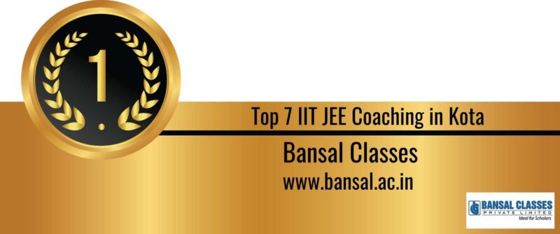Rank 1 Top 7 IIT JEE Coaching Kota